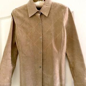 Leather shirt/jacket